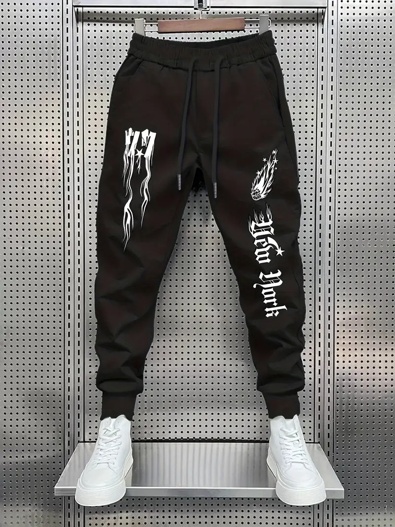 Outdoor Sport Hiking Pants - Autumn New Men's Fitness Training Letter