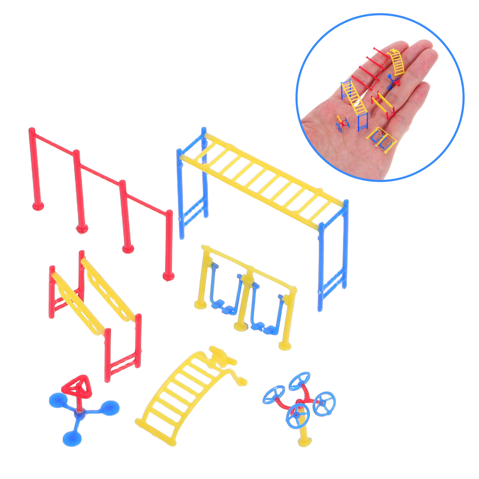Outdoor Sports Accessories - 1Set Miniature Plastic Outdoor Sports Equipment