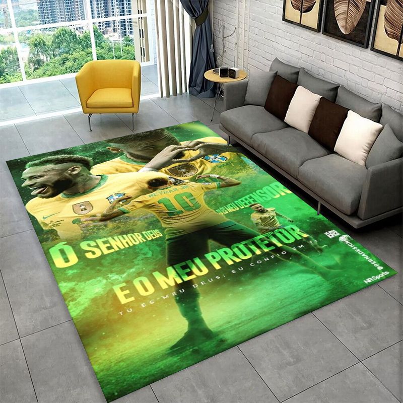 Outdoor Sport Flooring - Football N-Neymar Sport Star Non-Slip Area