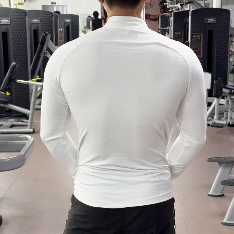 Men's Gym Tights Jacket Runnin - огляд і ціна Outdoor Sport Jacket Men