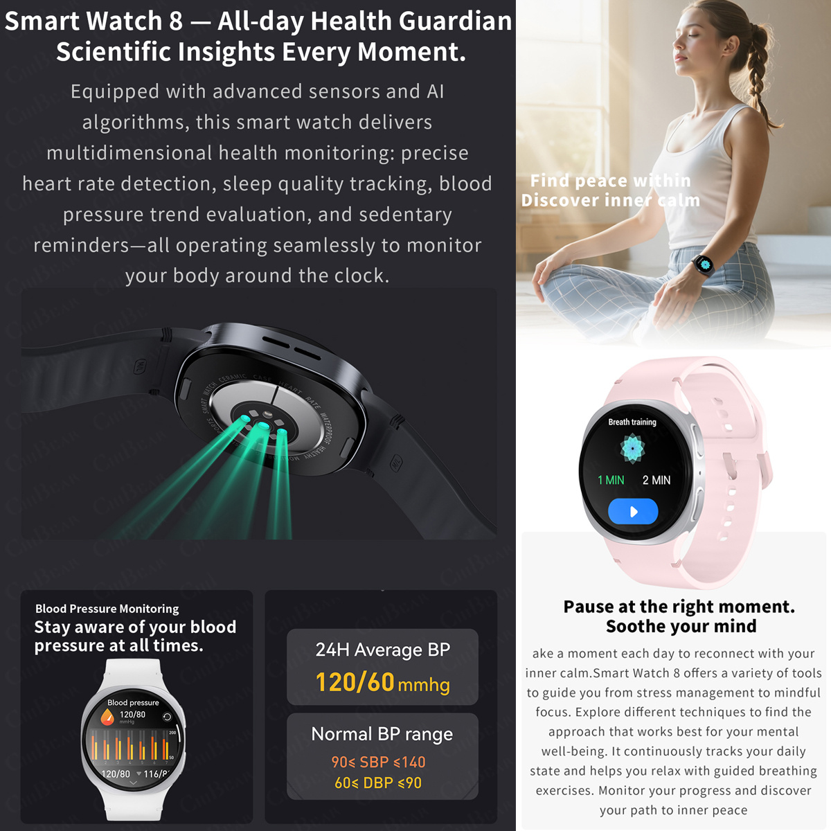 2026 New Watches 8 Mini GPS Tr - огляд і ціна Outdoor Sport Smart Watch