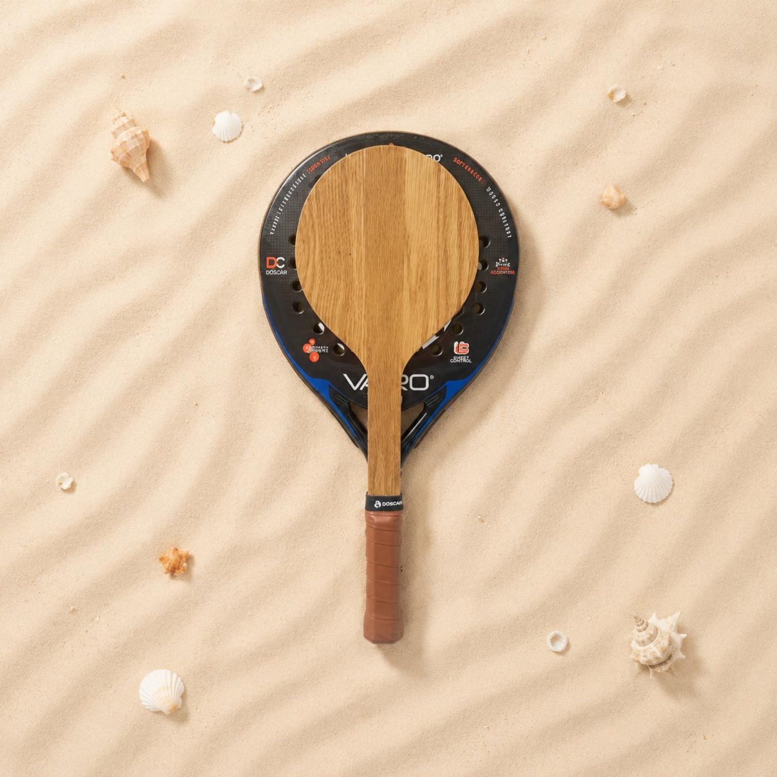 Wood Beach Tennis Racket Beach - огляд і ціна Outdoor Sports Accessories
