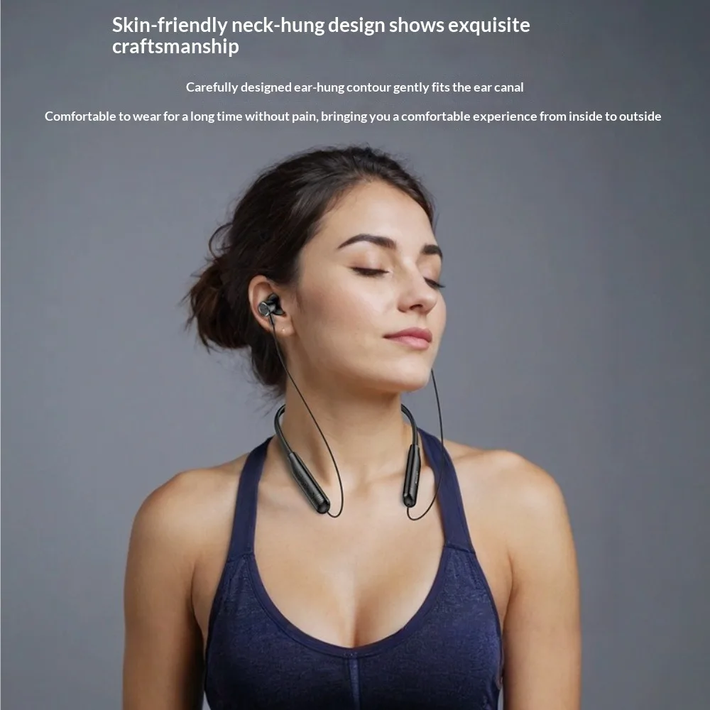 Neck-hung Bluetooth Headphones - огляд і ціна Outdoor Sport News