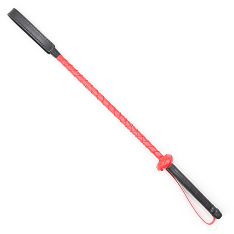 56cm Red and Black Leather Lon - огляд і ціна Riding Crop Dressage