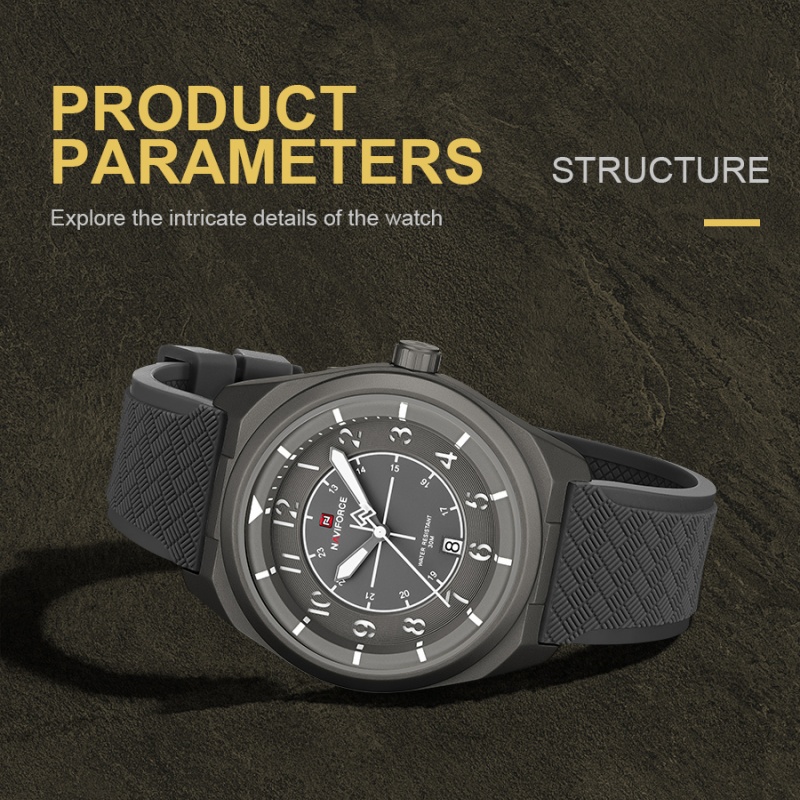 NAVIFORCE Men Quartz Calendar  - огляд і ціна Outdoor Sport Smart Watch