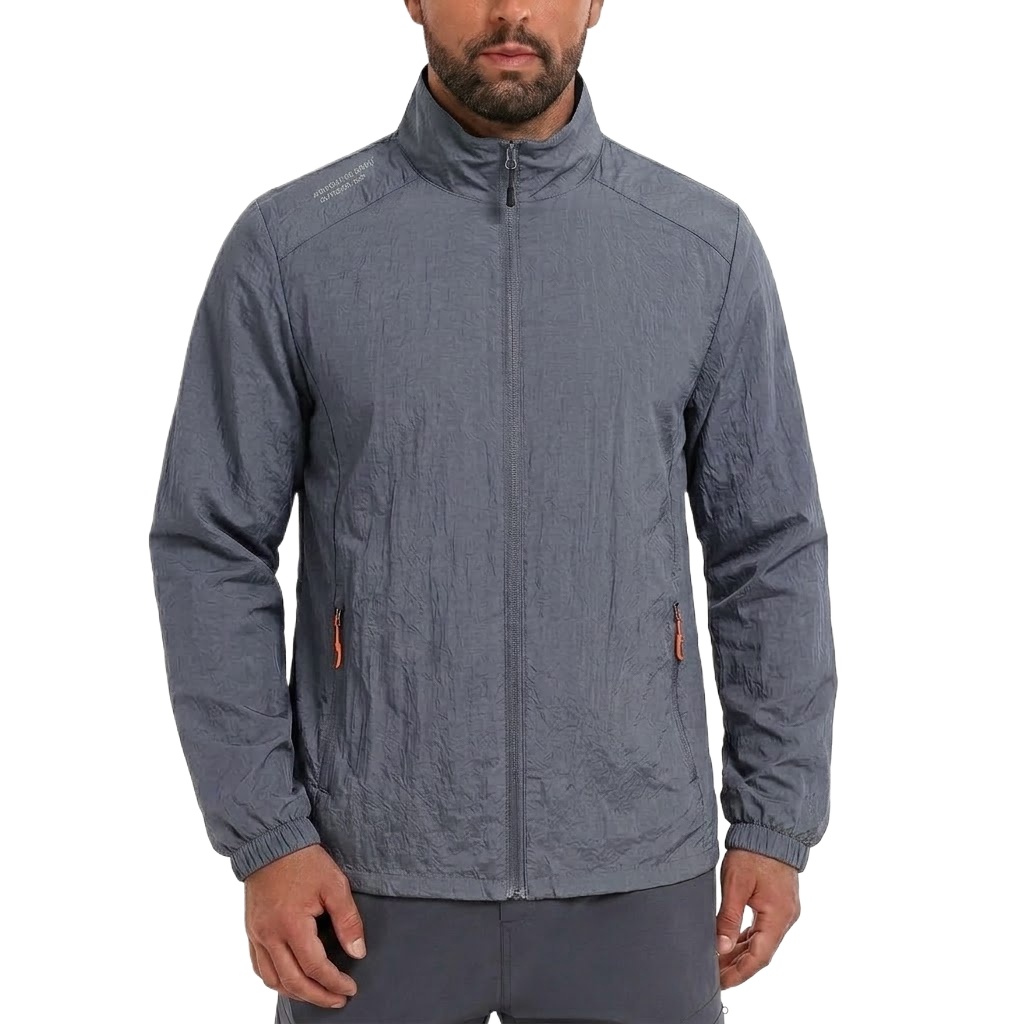 Mens UPF50+ Performance Sunscr - огляд і ціна Outdoor Sport Jacket Men