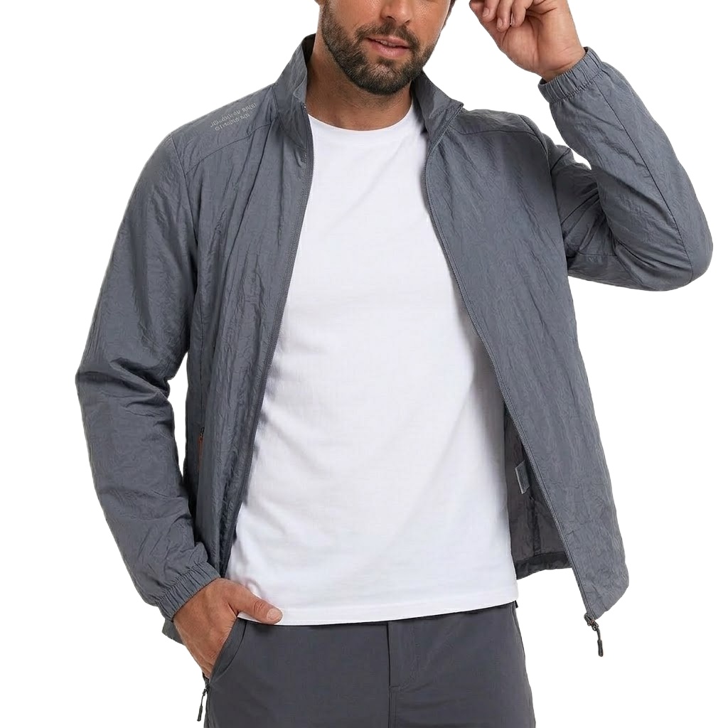 Mens UPF50+ Performance Sunscr - огляд і ціна Outdoor Sport Jacket Men