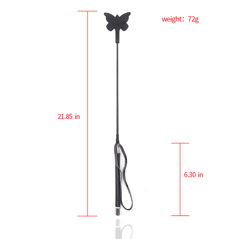 55CM Black Silicone Butterfly  - огляд і ціна Riding Crop Dressage