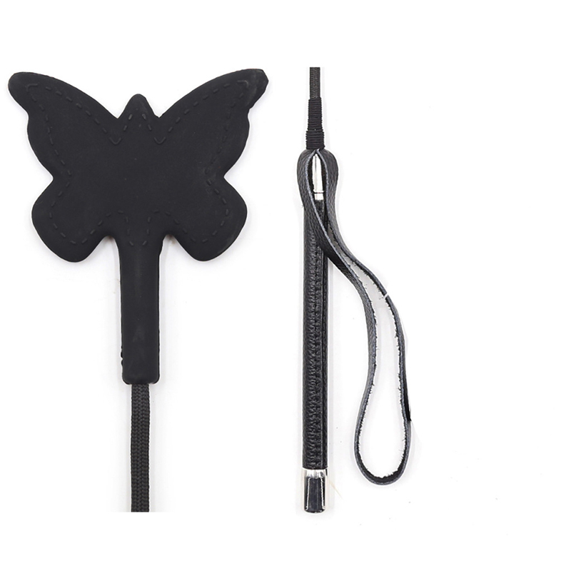 55CM Black Silicone Butterfly  - огляд і ціна Riding Crop Dressage