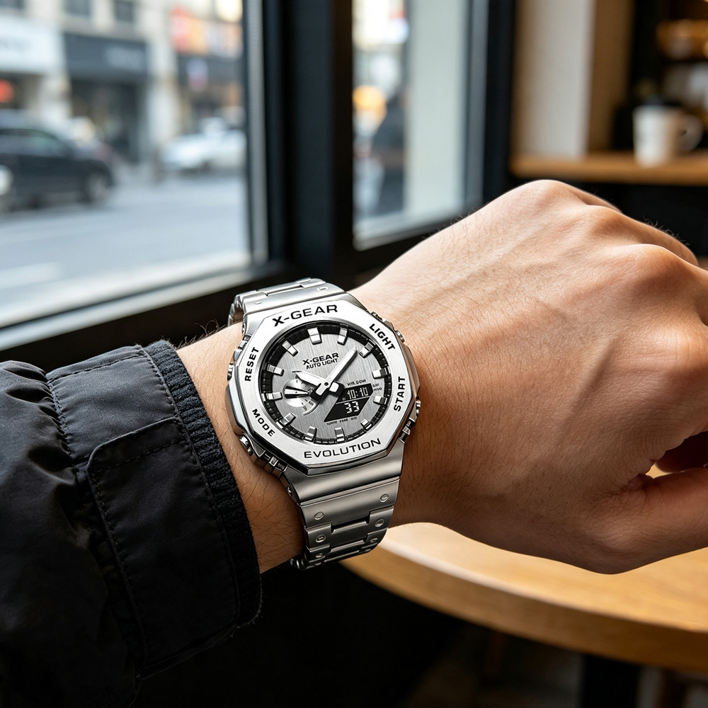 X-GEAR Dual Display Digital Sp - огляд і ціна Outdoor Sport Smart Watch