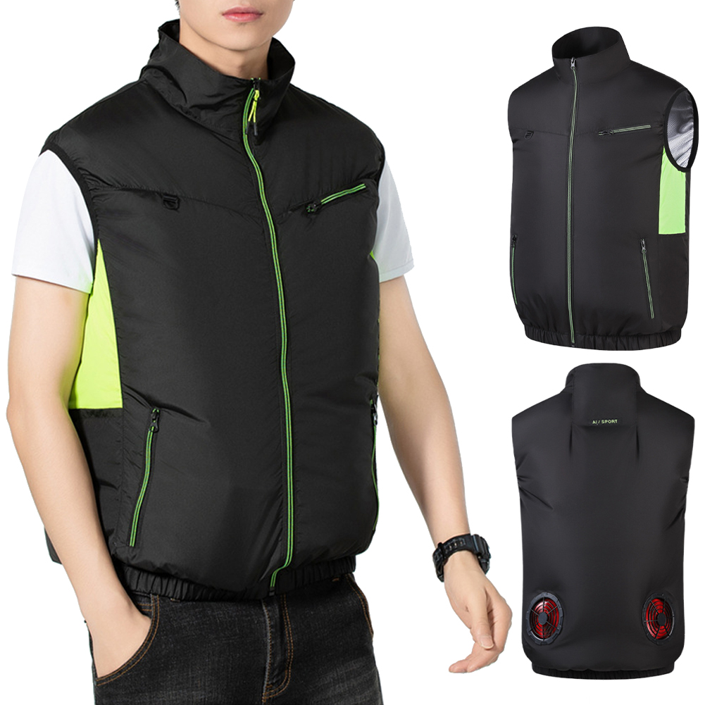 2025 Cooling Fan Vest Air Cond - огляд і ціна Outdoor Sport Jacket Men