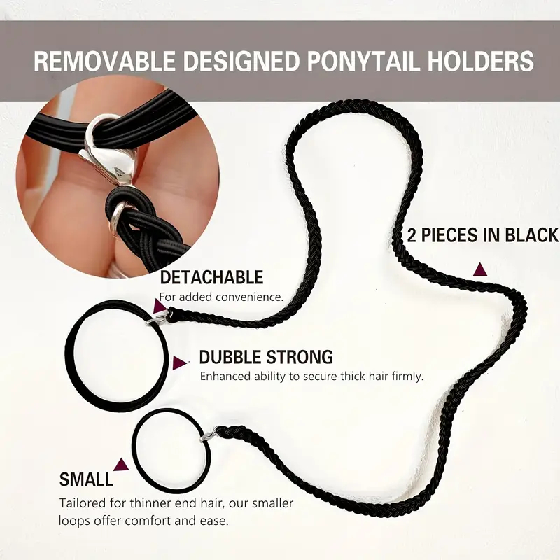 Long Elastic Ponytail Holder M - огляд і ціна Outdoor Sport Gym