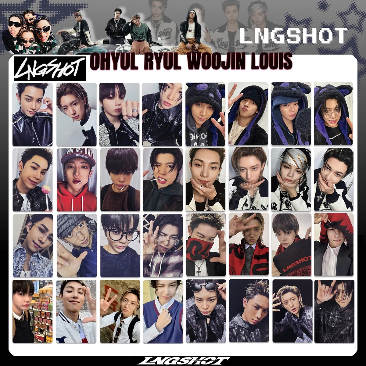 40PCS NEW KPOP Hip-hop Group,L - огляд і ціна Outdoor Sports Accessories