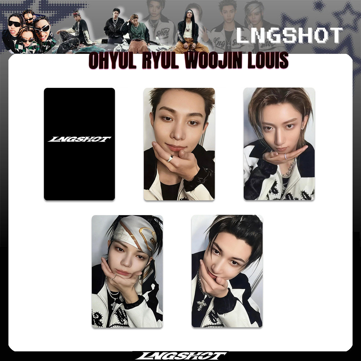 40PCS NEW KPOP Hip-hop Group,L - огляд і ціна Outdoor Sports Accessories