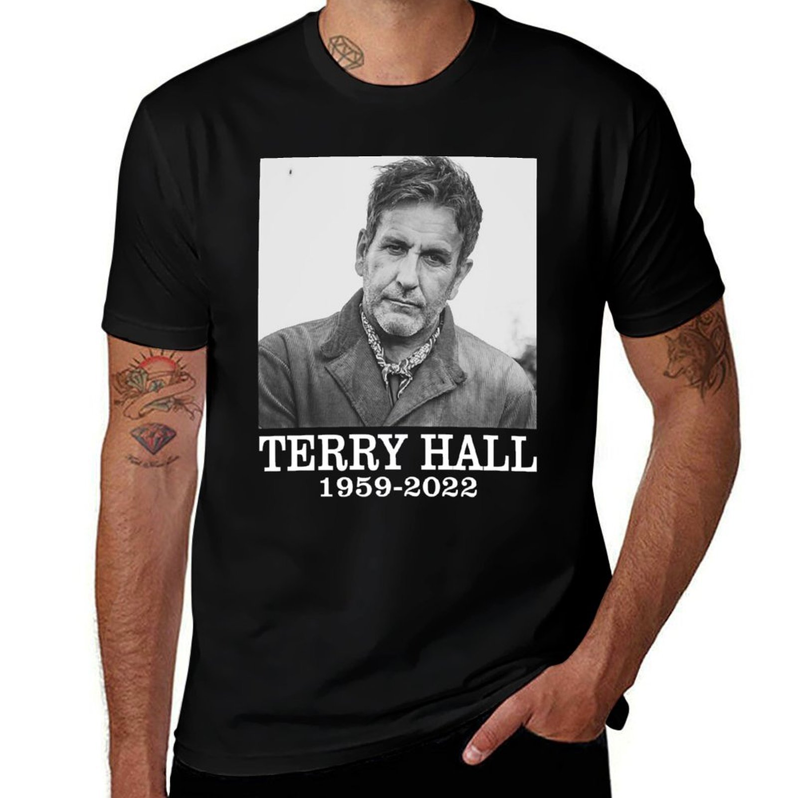 RIP TERRY HALL 1959-2022 T-Shi - огляд і ціна Outdoor Sports Hall