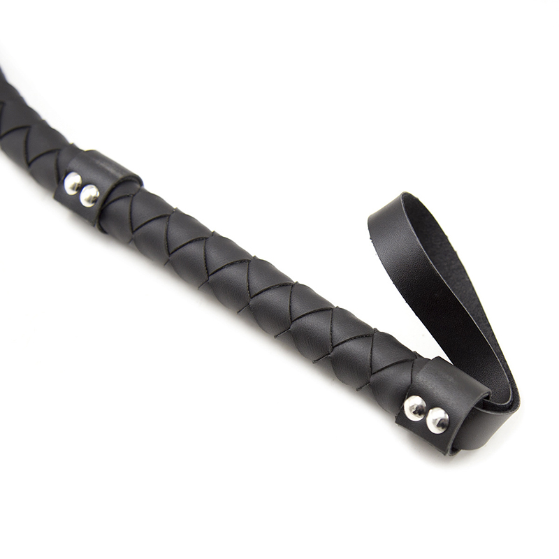 120cm Leather Weave Handle Sna - огляд і ціна Riding Crop Dressage