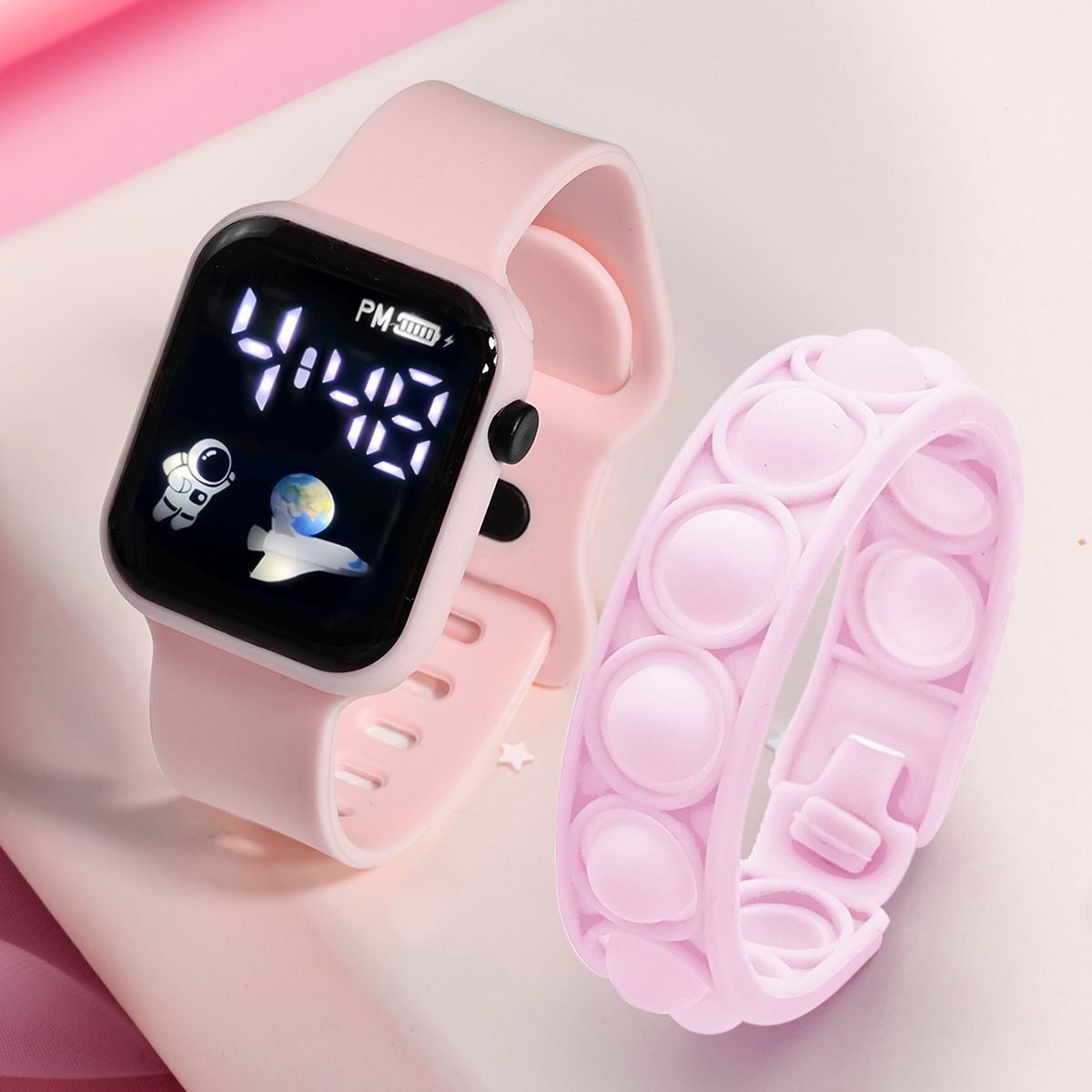 2PCS Children's Smart Watch Br - огляд і ціна Outdoor Sport Smart Watch